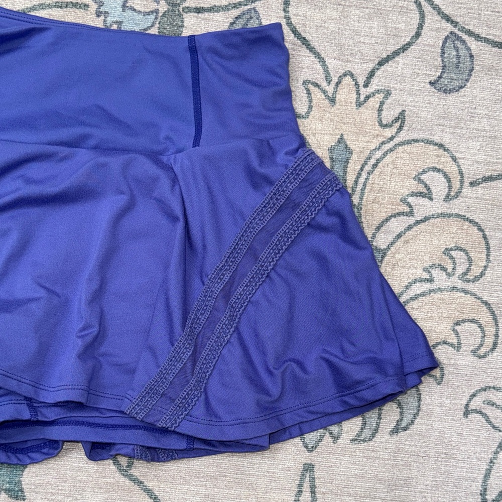 FP Movement by Free People Summer Pleats Thank Athletic Mini Skirt Skort - Picture 3 of 12